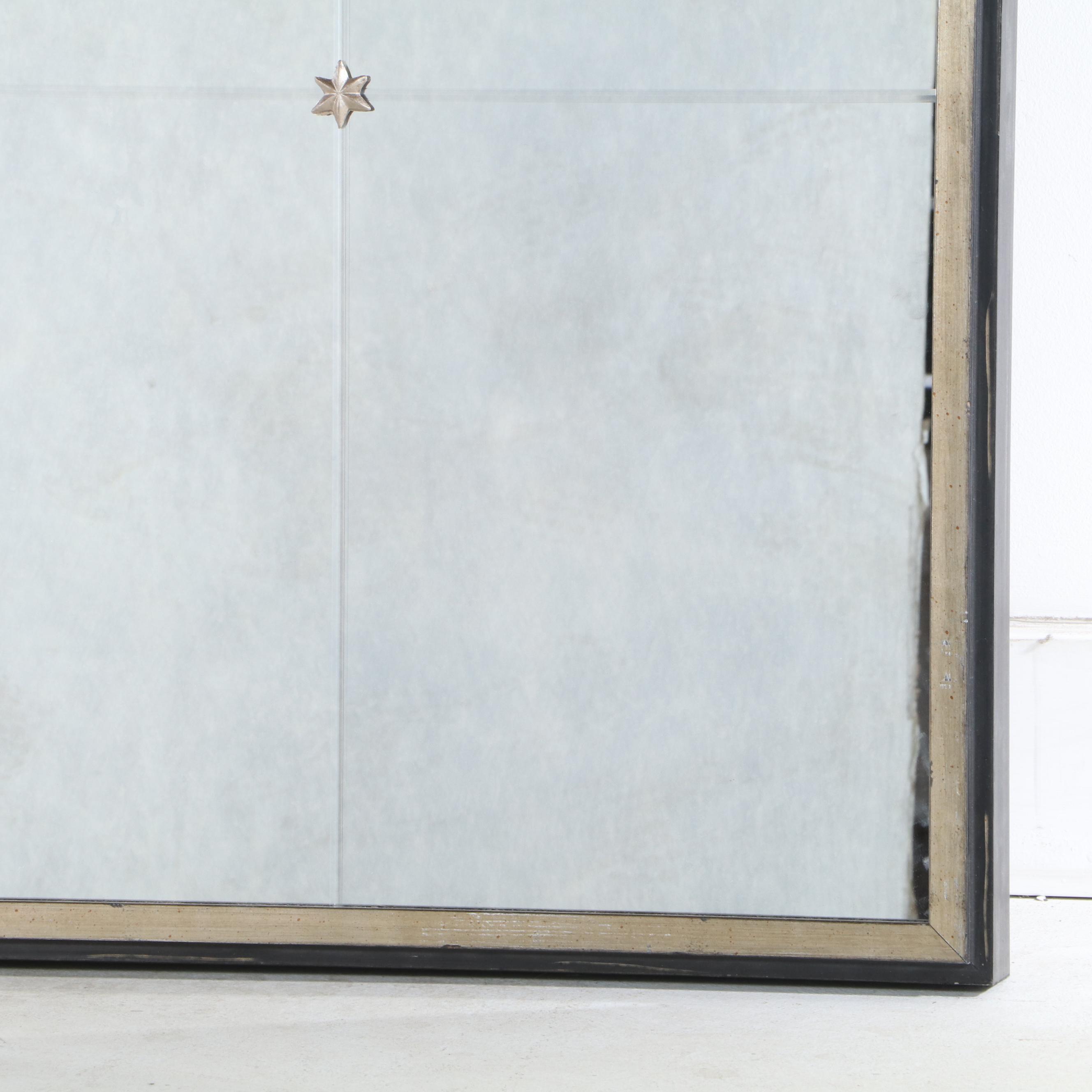 Ethan Allen Ebonized and ParcelGilt "Rosette" Mirror EBTH