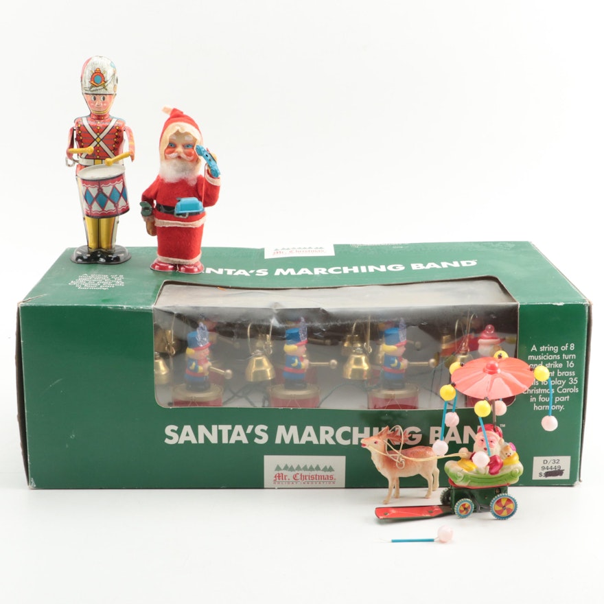 Mr. Christmas "Santa's Marching Band" and More Christmas Toys