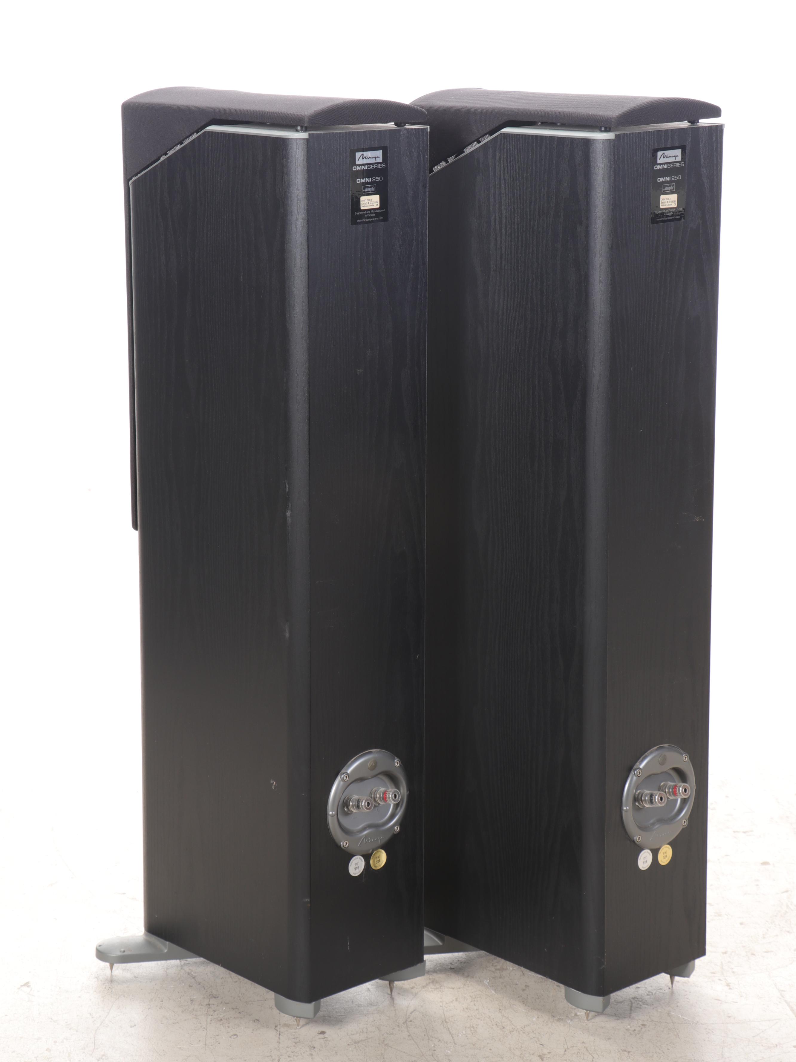 Yamaha YSTSW60 Subwoofer System with Mirage Omni 250 Floor Standing