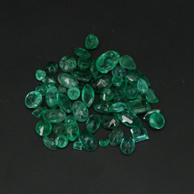 Loose 8.37 CTW Emeralds