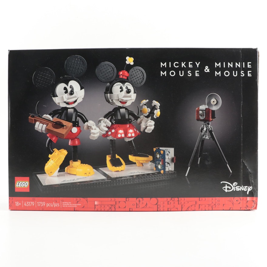 LEGO Mickey Mouse and Minnie Mouse Building Set
