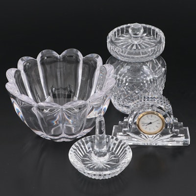 Waterford Crystal "Alana" Honey Pot with Other Crystal Tableware and Accessories