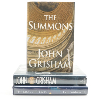 Signed First Edition "The Summons" and More by John Grisham