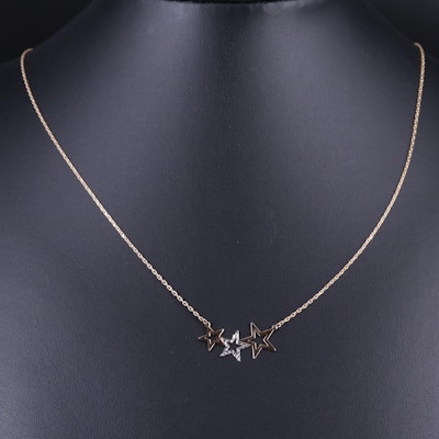 14K Starry Chain Necklace