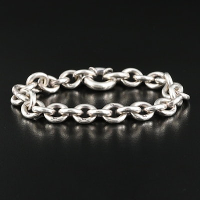 Sterling Cable Chain Bracelet