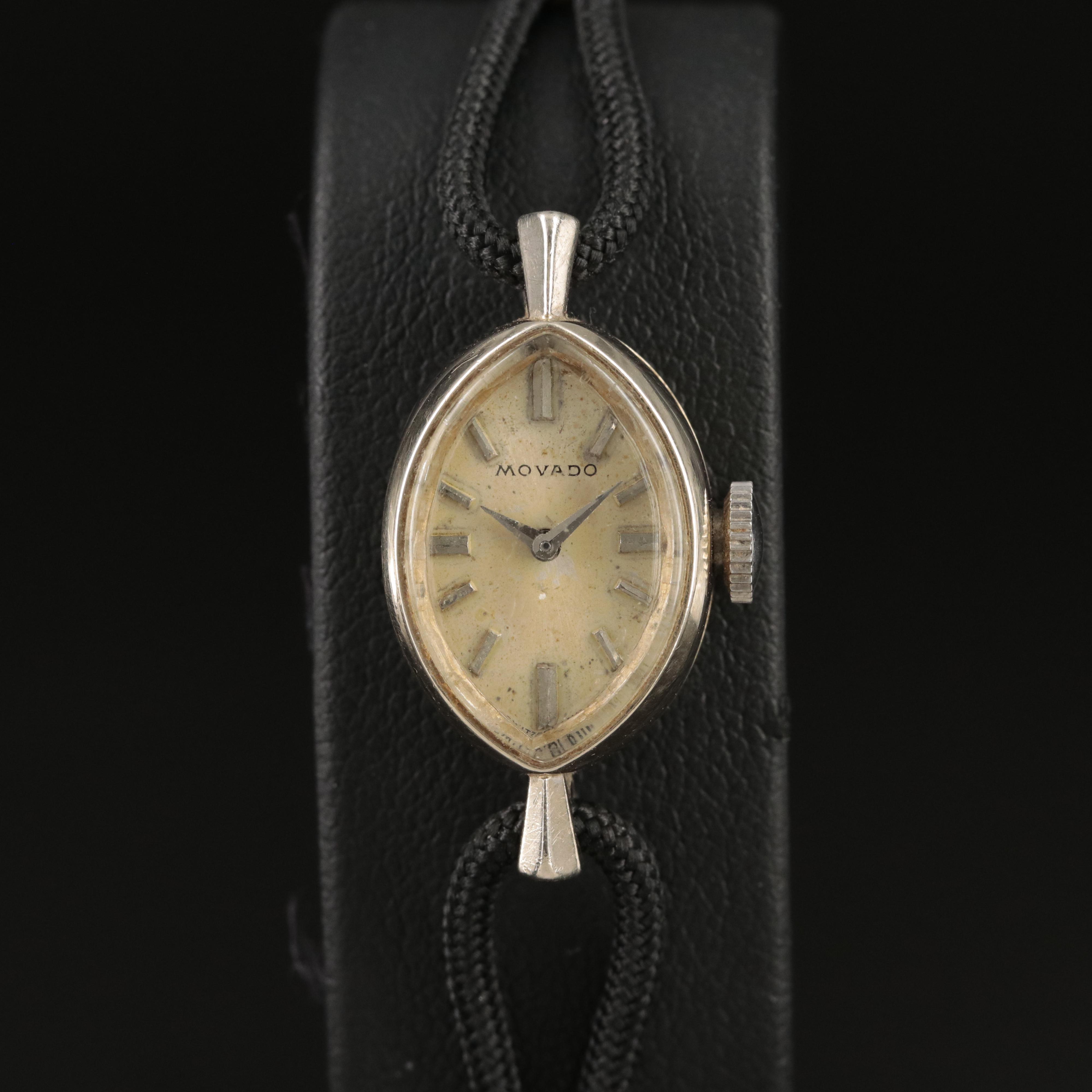 14K Vintage Movado Manual Wind Wristwatch EBTH