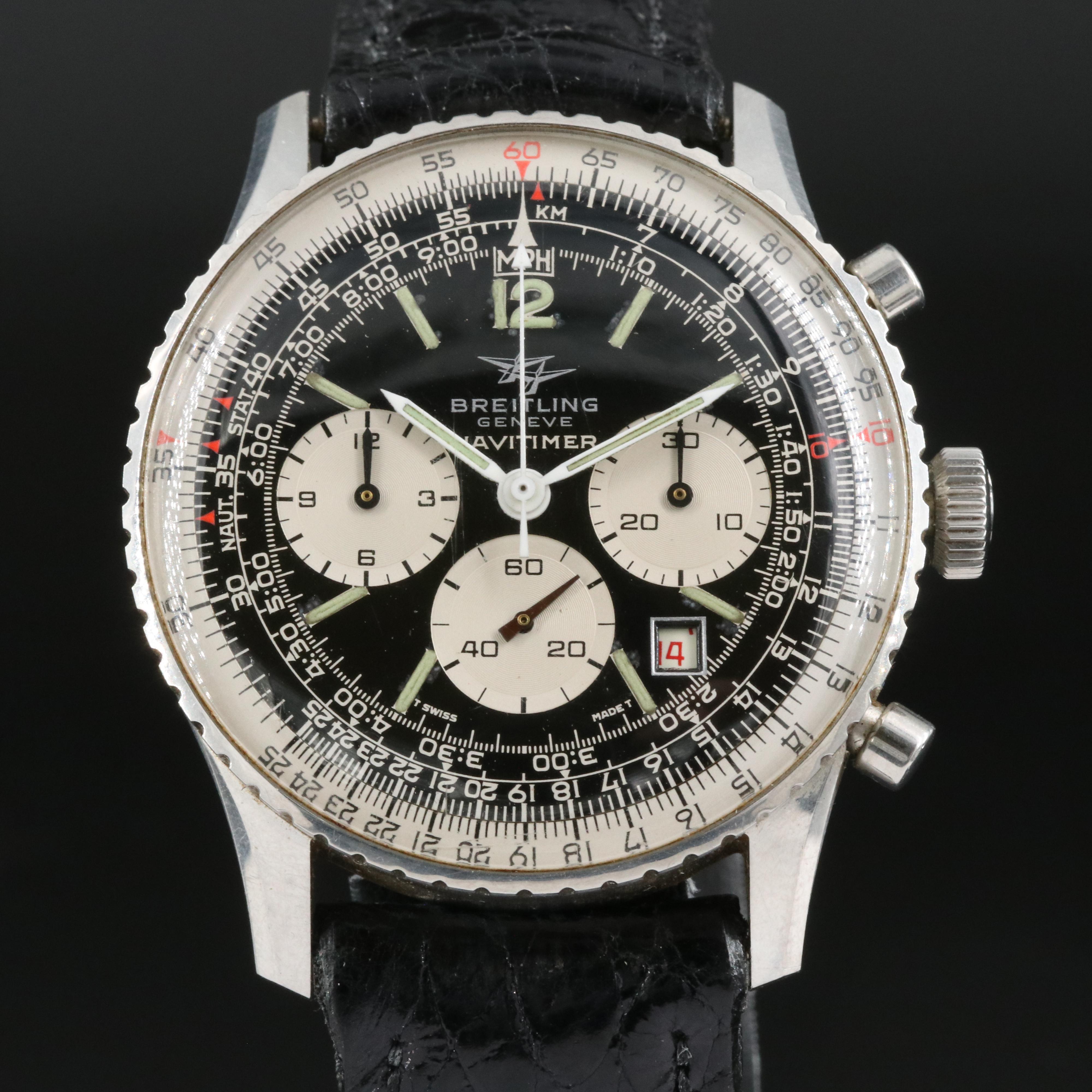 Breitling Navitimer Manual Wind Chronograph Wristwatch EBTH