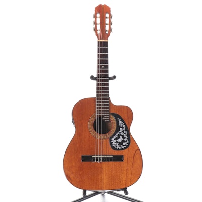 Six-String Classical Acoustic-Electric Guitar