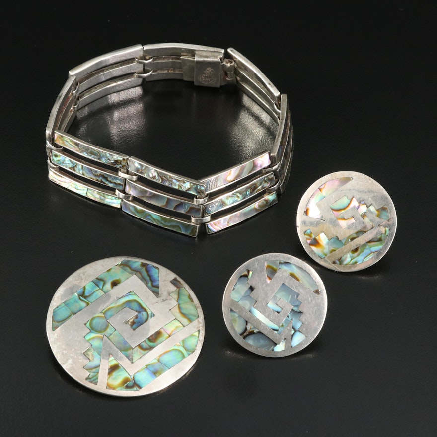 Sterling Abalone Jewelry Selection