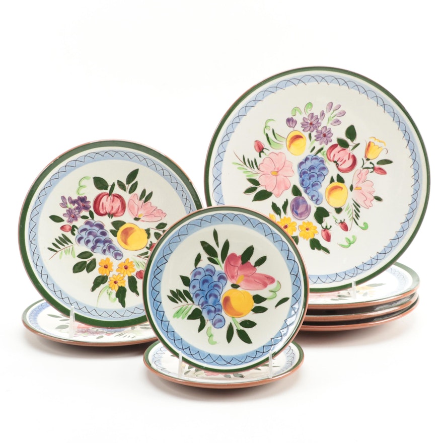 Stangl Pottery "Fruit and Flowers" Glazed Earthenware Dinnerware, 1957–1978