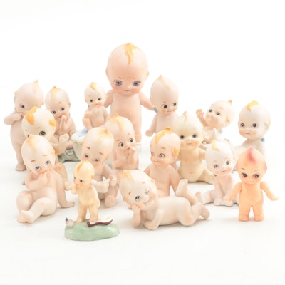 Lefton, Jesco, Napco with Other Ceramic and Vinyl Baby Figurines