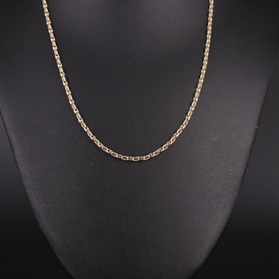 14K Mariner Chain Necklace