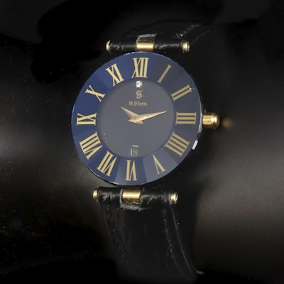 H. Stern Safira 18K and Stainless Steel Diamond Wristwatch