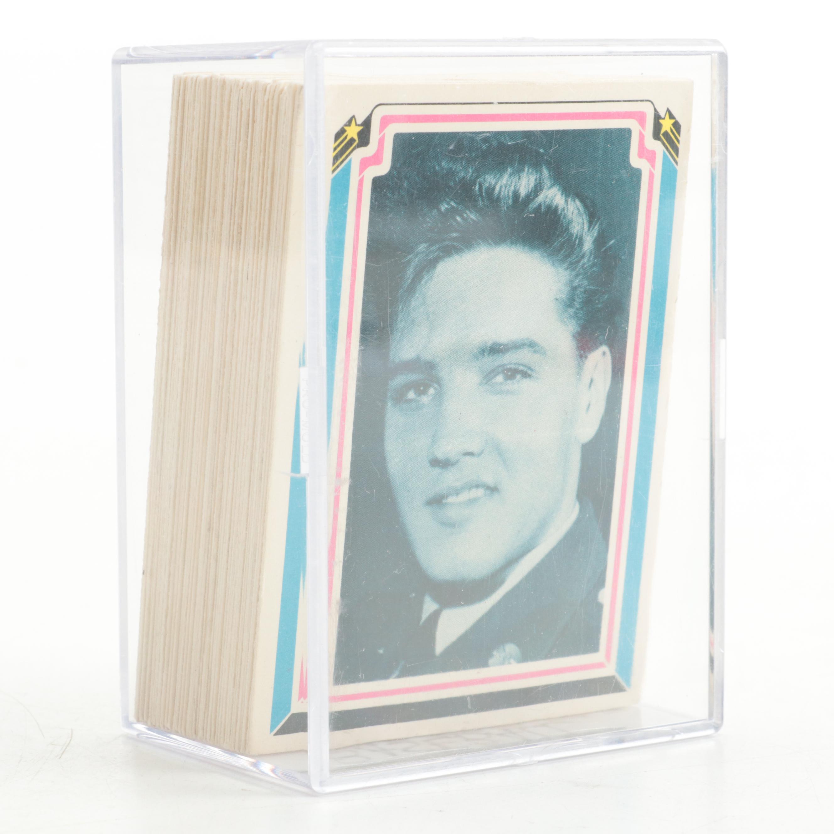 1978 Boxcar Enterprises Elvis Presley Complete Trading Card Set EBTH