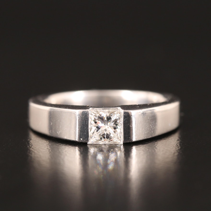 14K 0.52 Diamond Solitaire Ring