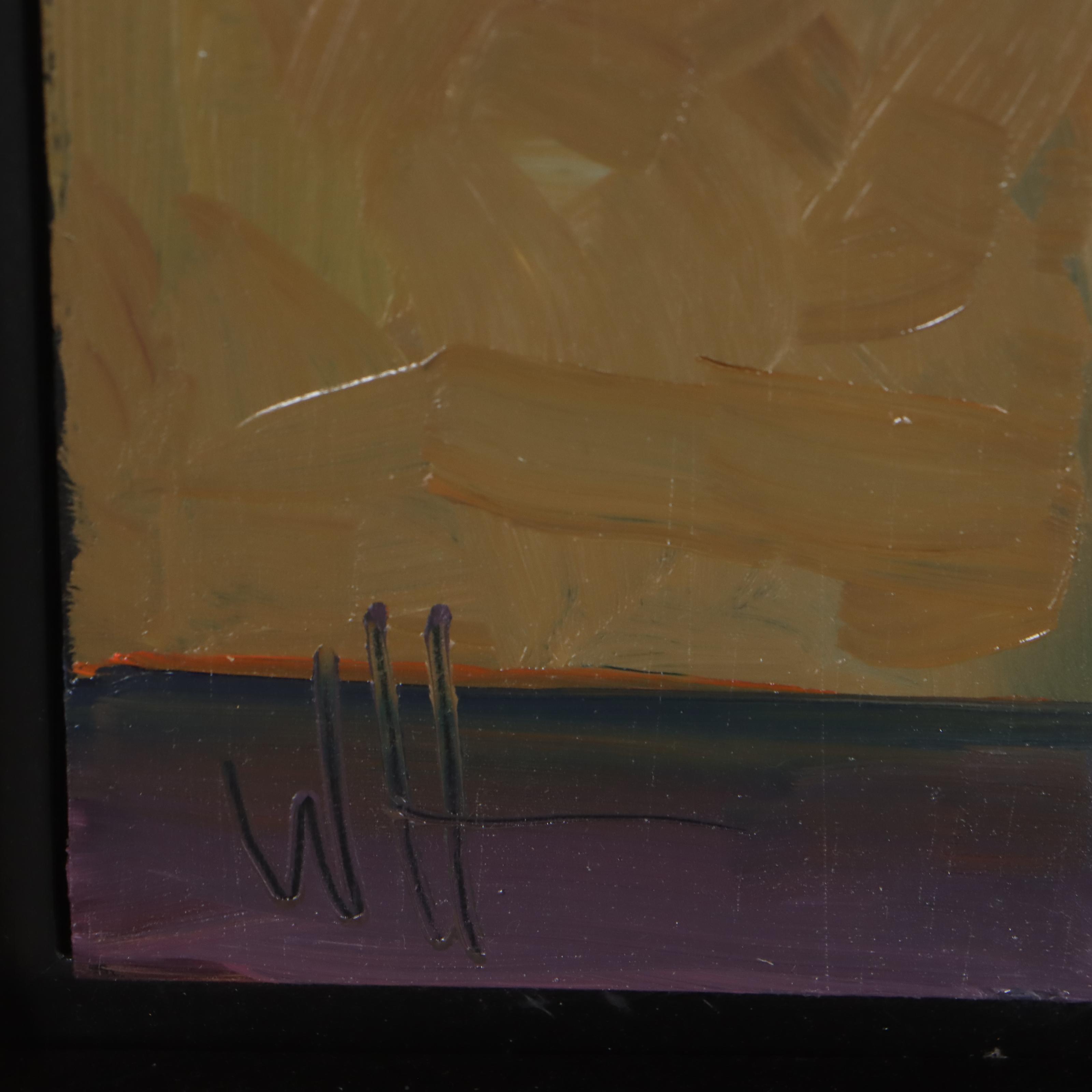 William Hawkins Oil Painting of Floral Still Life, 21st Century EBTH