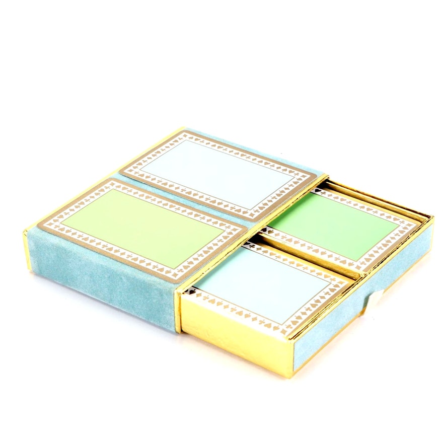 Tiffany & Co. Playing Cards Set with Box