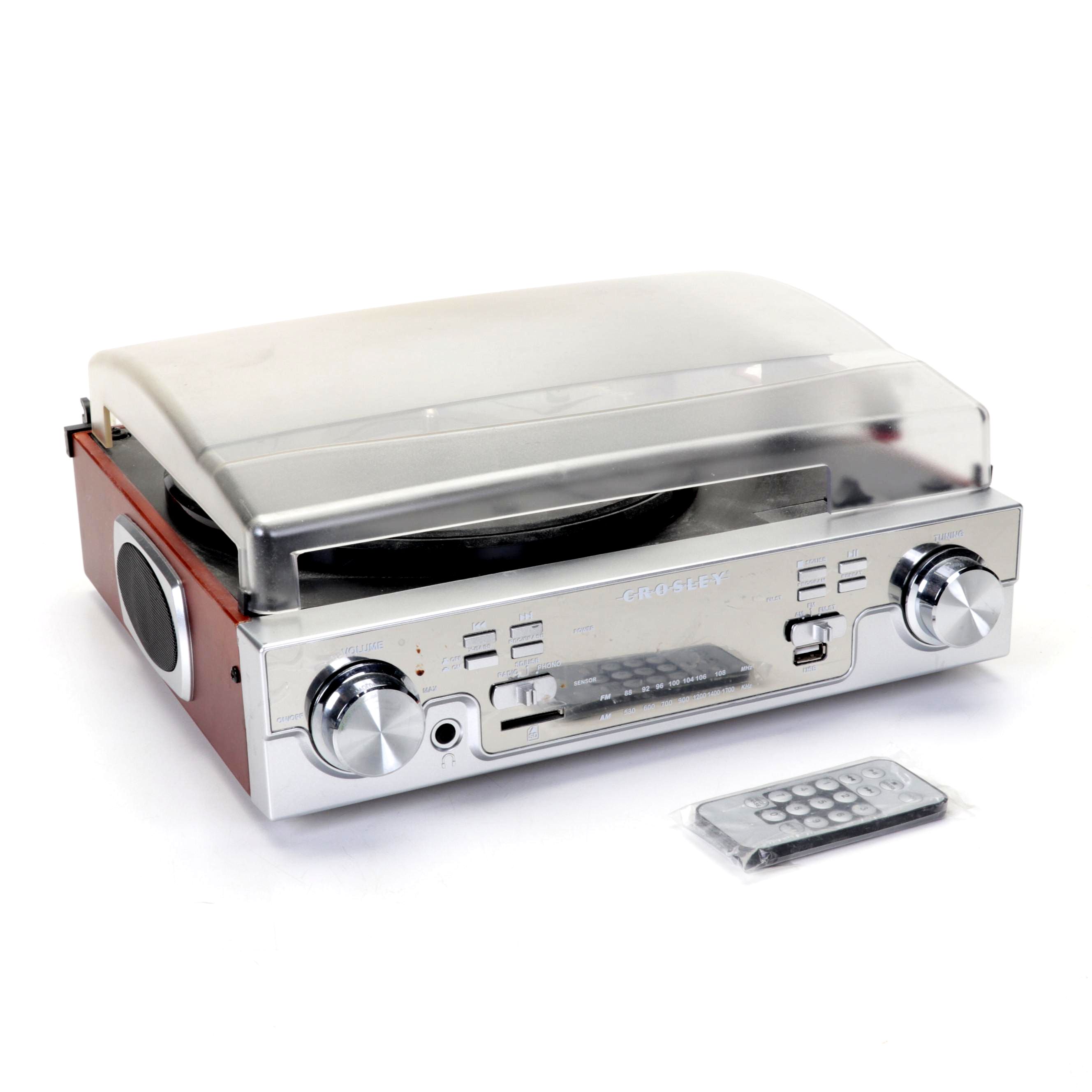 Crosley Radio Encoding Turntable With Radio and Remote | EBTH