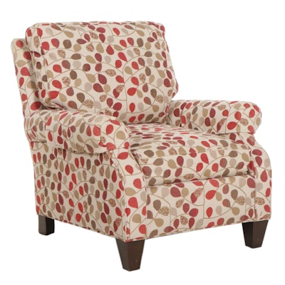 King Hickory Upholstered Armchair, 21st Century