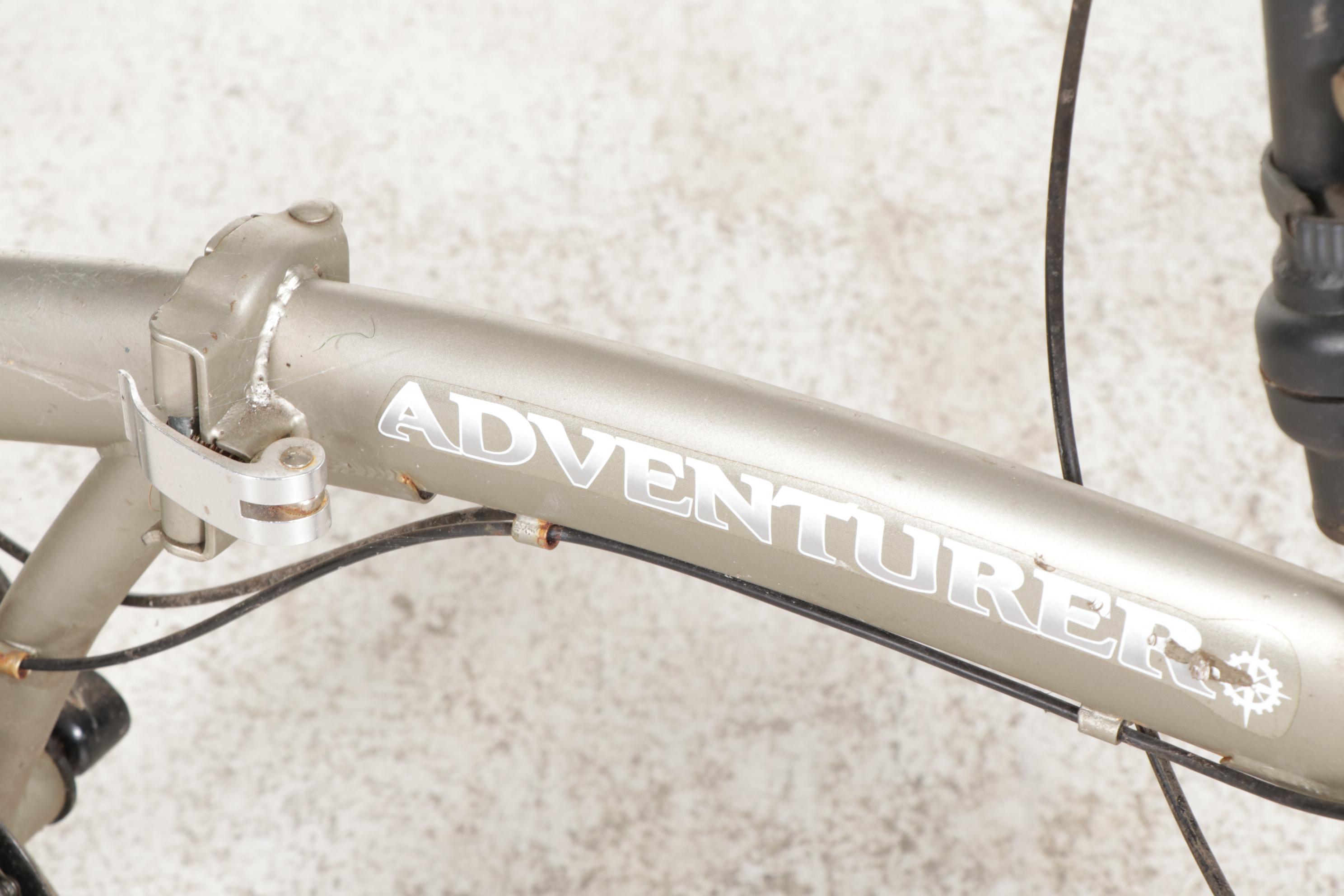 StowAway Adventurer 6Speed Folding Bike with Thruster City Cruiser