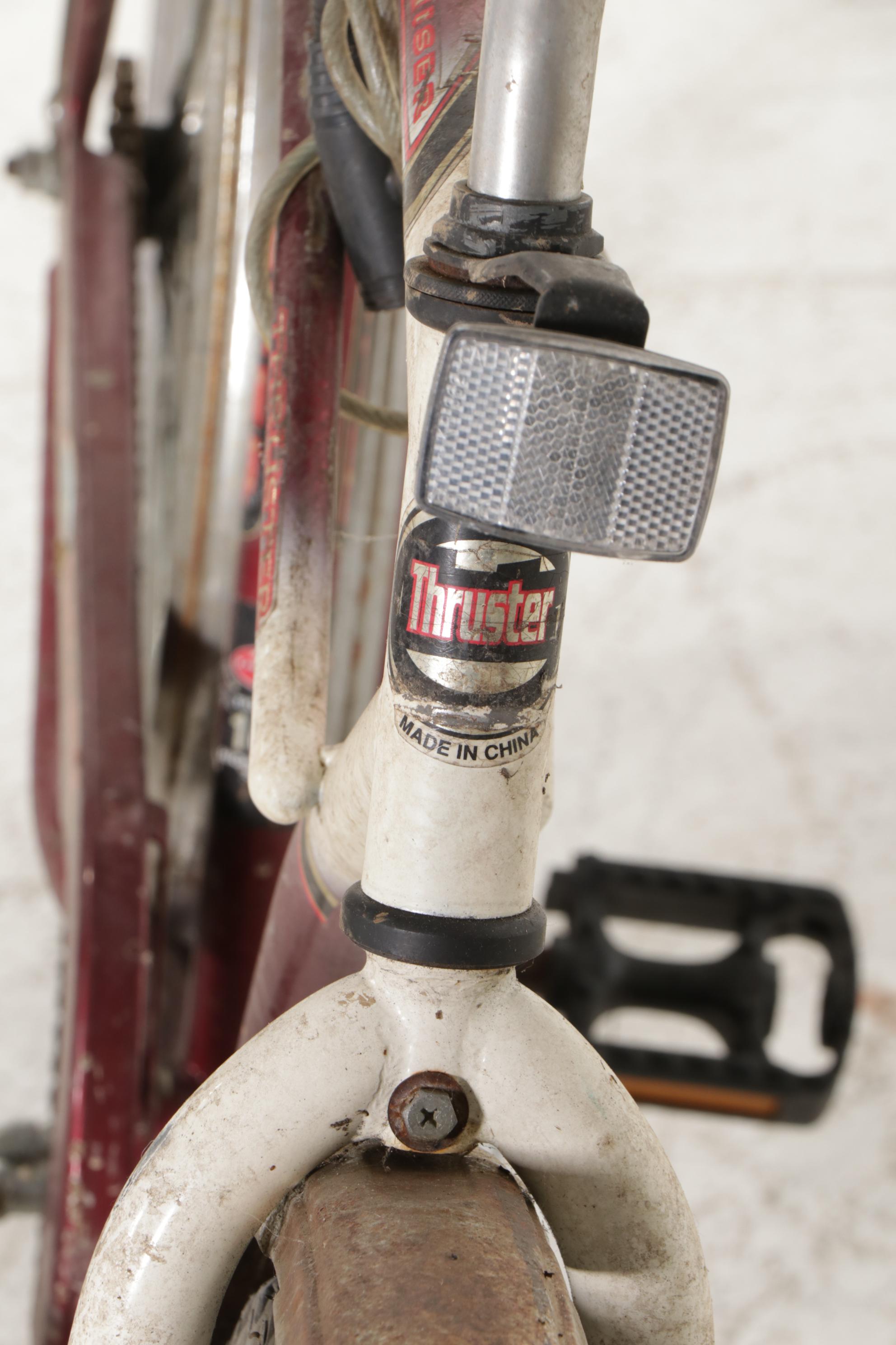 StowAway Adventurer 6Speed Folding Bike with Thruster City Cruiser