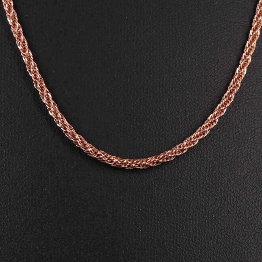 10K Rope Necklace