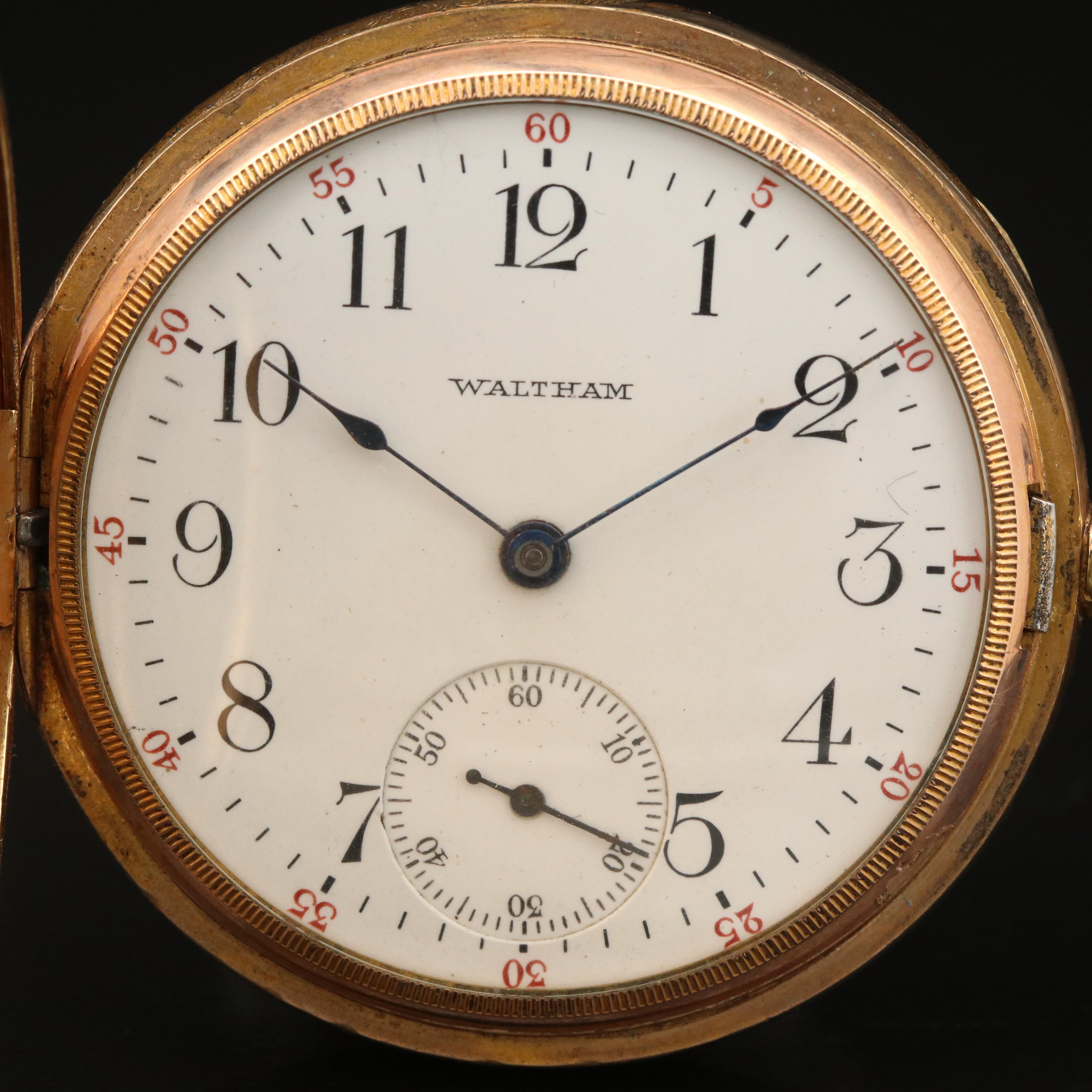 1903 Waltham and 1904 Hampden Pocket Watches EBTH
