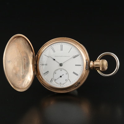 1883 Elgin Hunter Case Pocket Watch