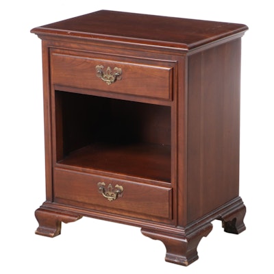 Link Taylor Cherrywood Chippendale Style Bedside Chest