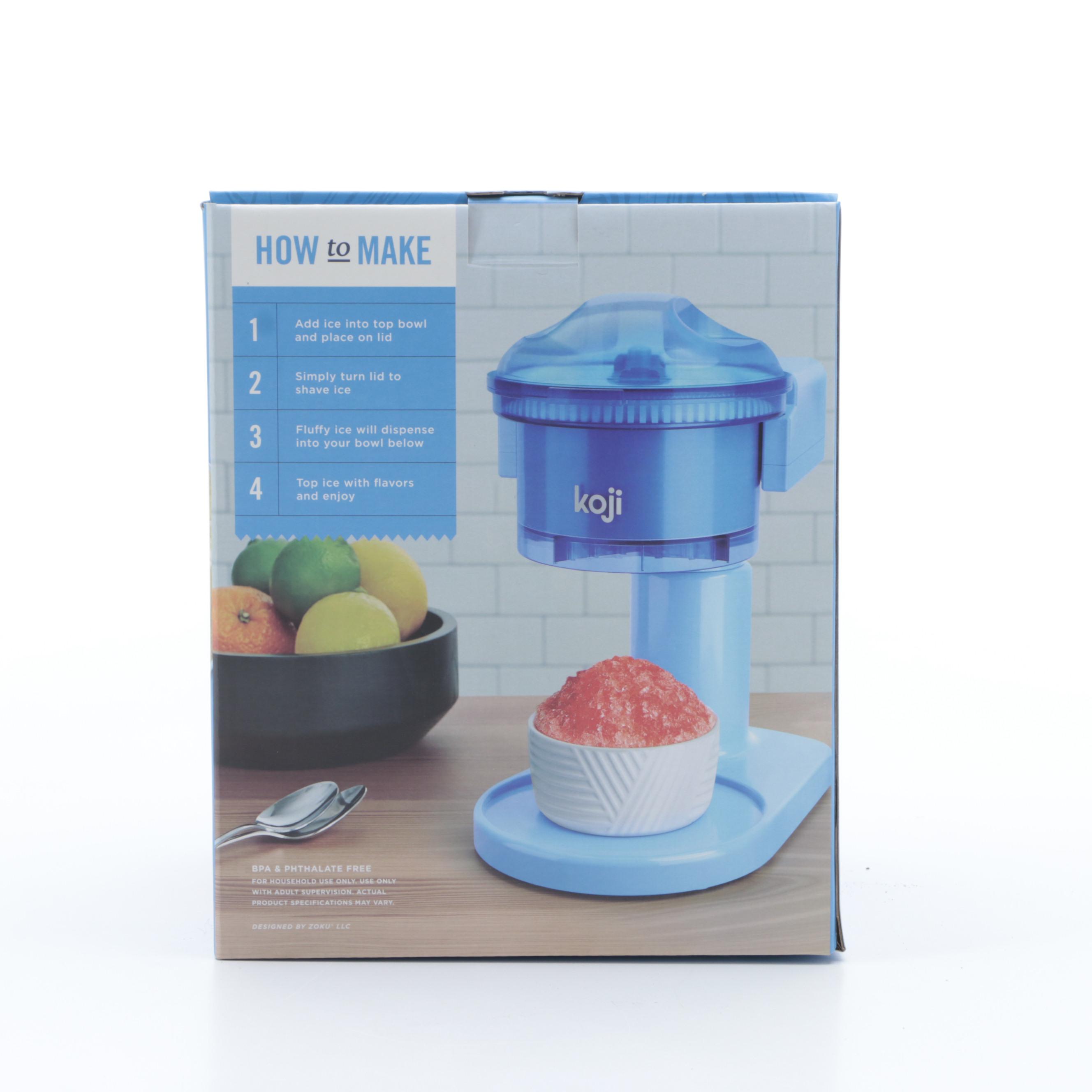 Koji Snow Cone Maker EBTH