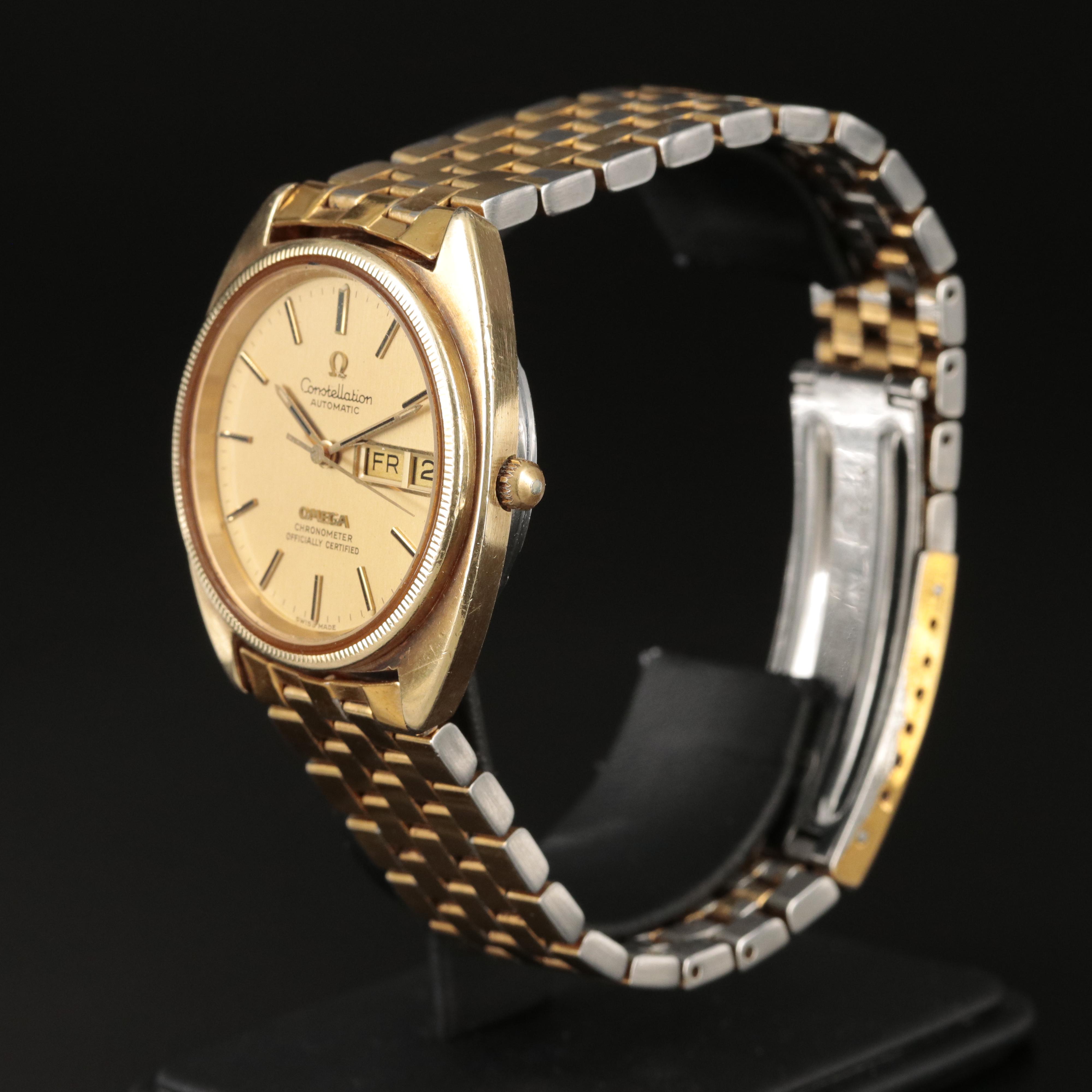 1974 Omega Constellation Automatic Day/Date Wristwatch EBTH