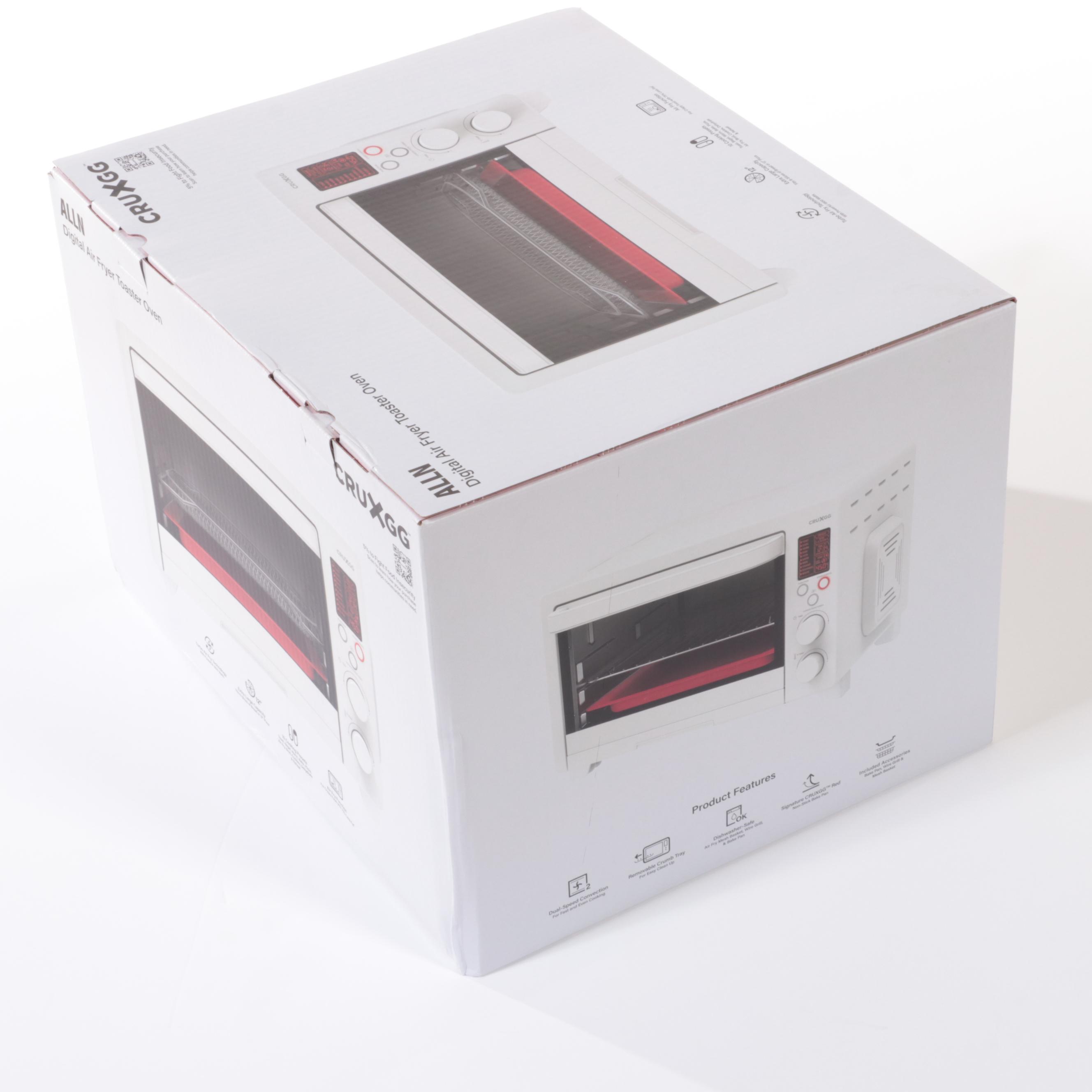 CRUXGG ALLN Digital Air Fryer Toaster Oven EBTH