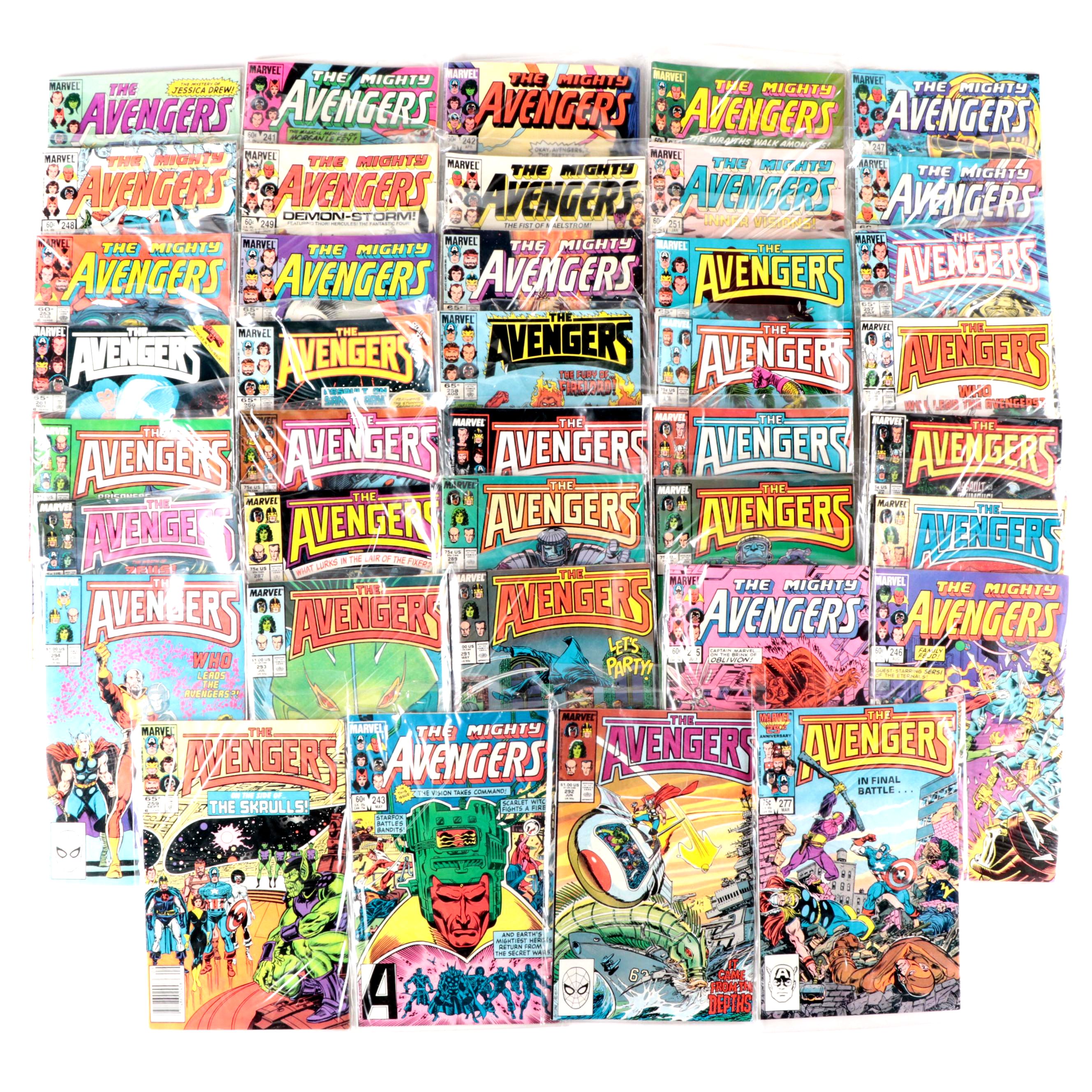 Marvel "The Avengers" Bronze Age Comic Books EBTH