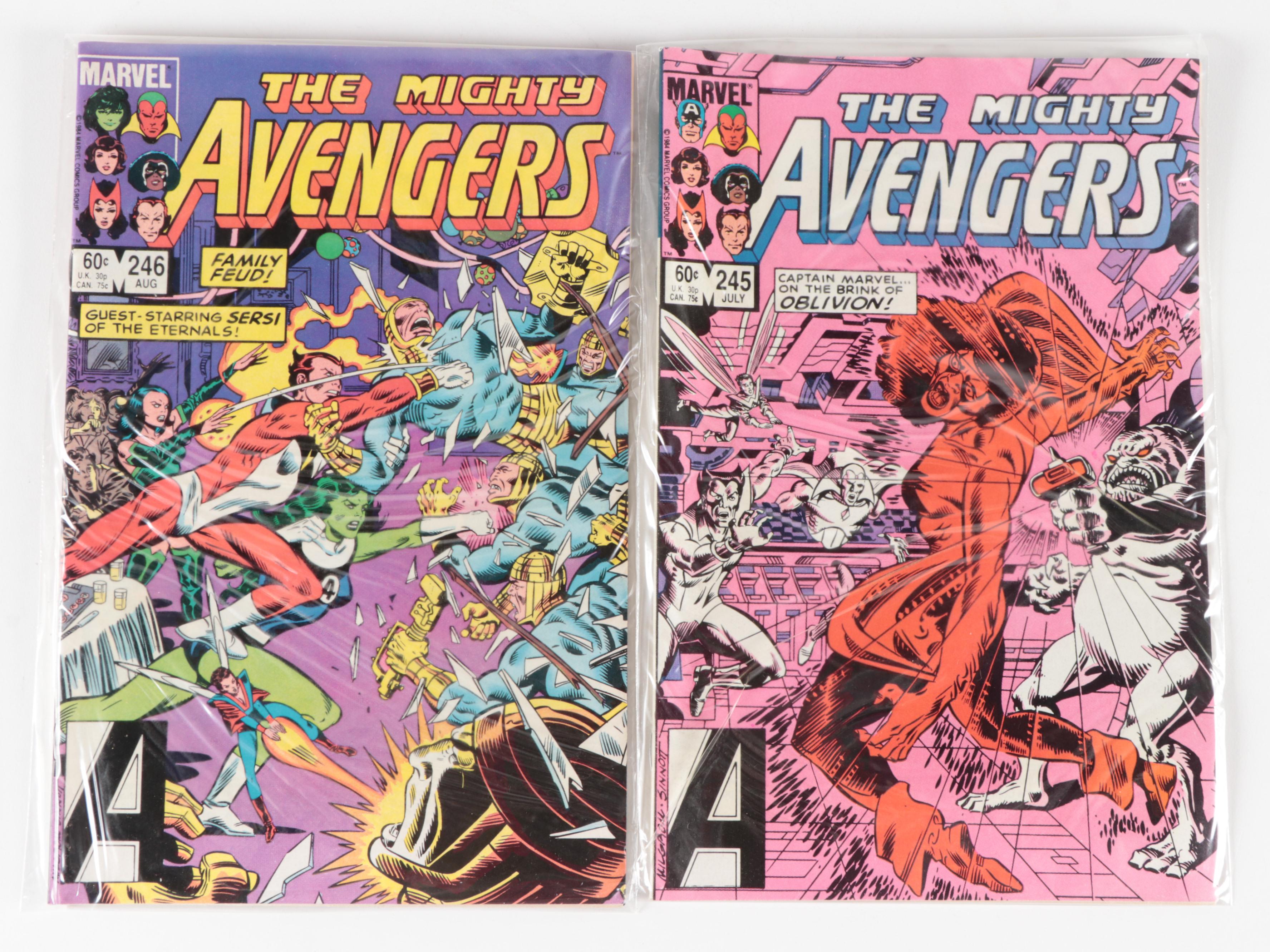 Marvel "The Avengers" Bronze Age Comic Books EBTH
