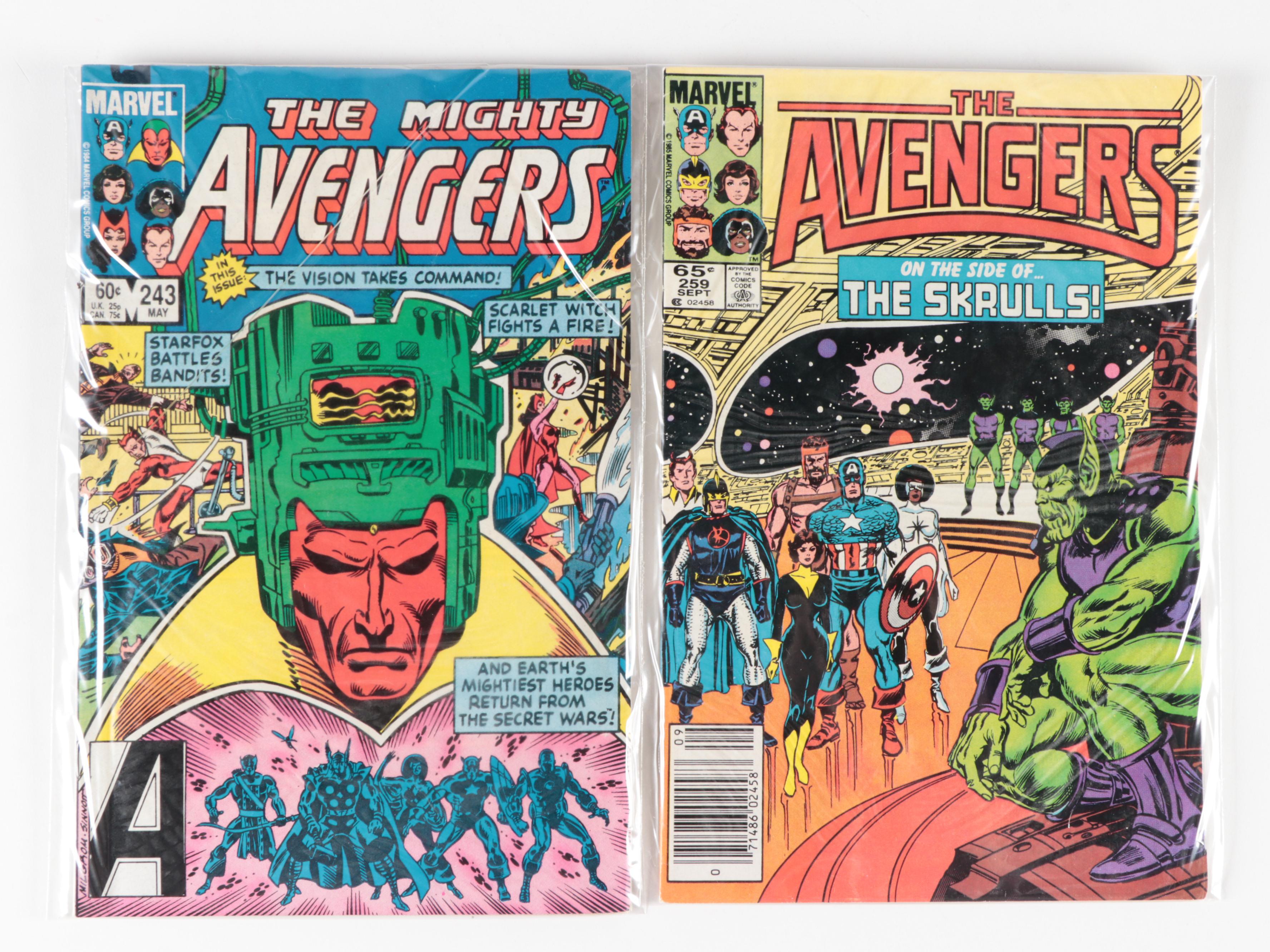 Marvel "The Avengers" Bronze Age Comic Books EBTH
