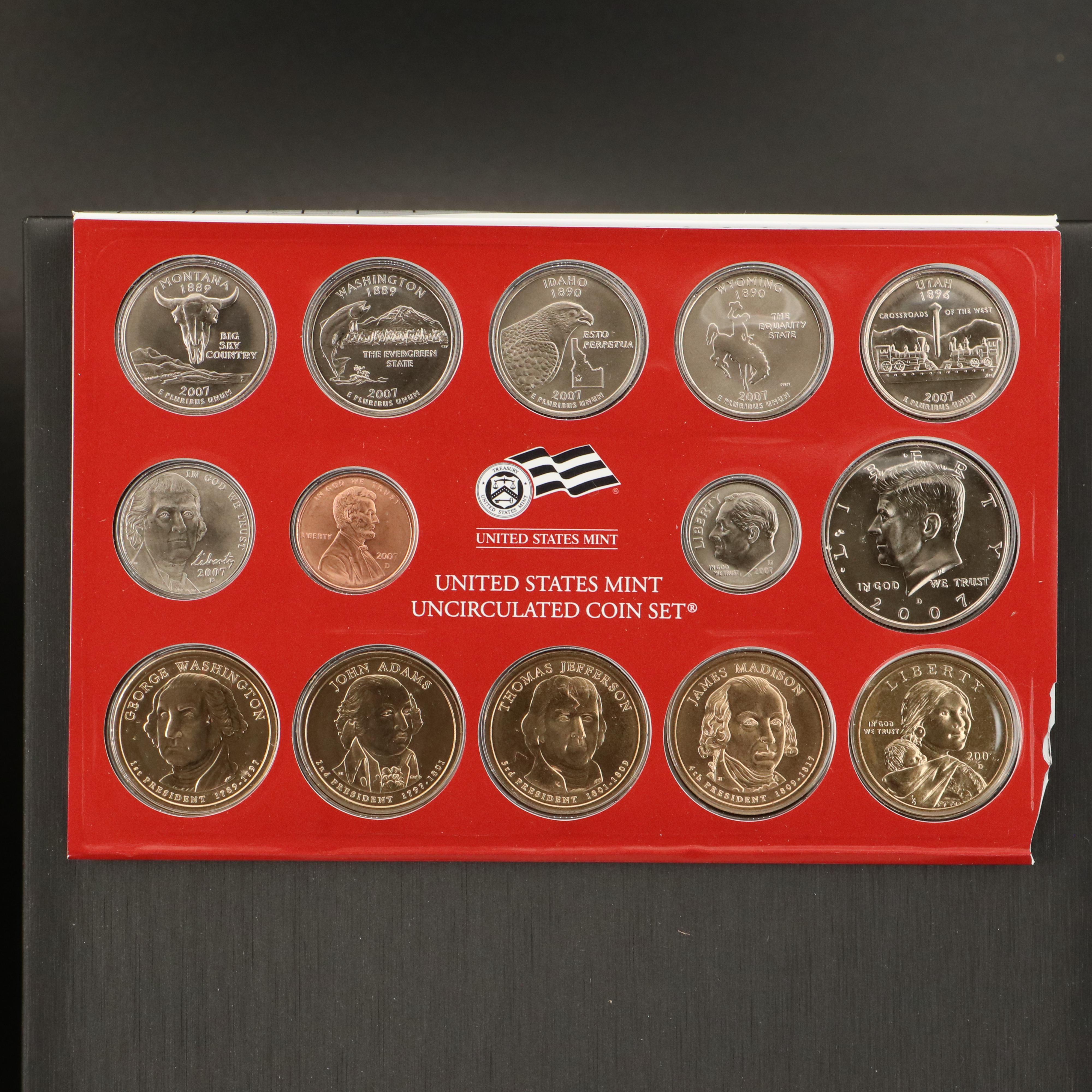 Collection of Six Different U.S. Uncirculated Mint Sets EBTH