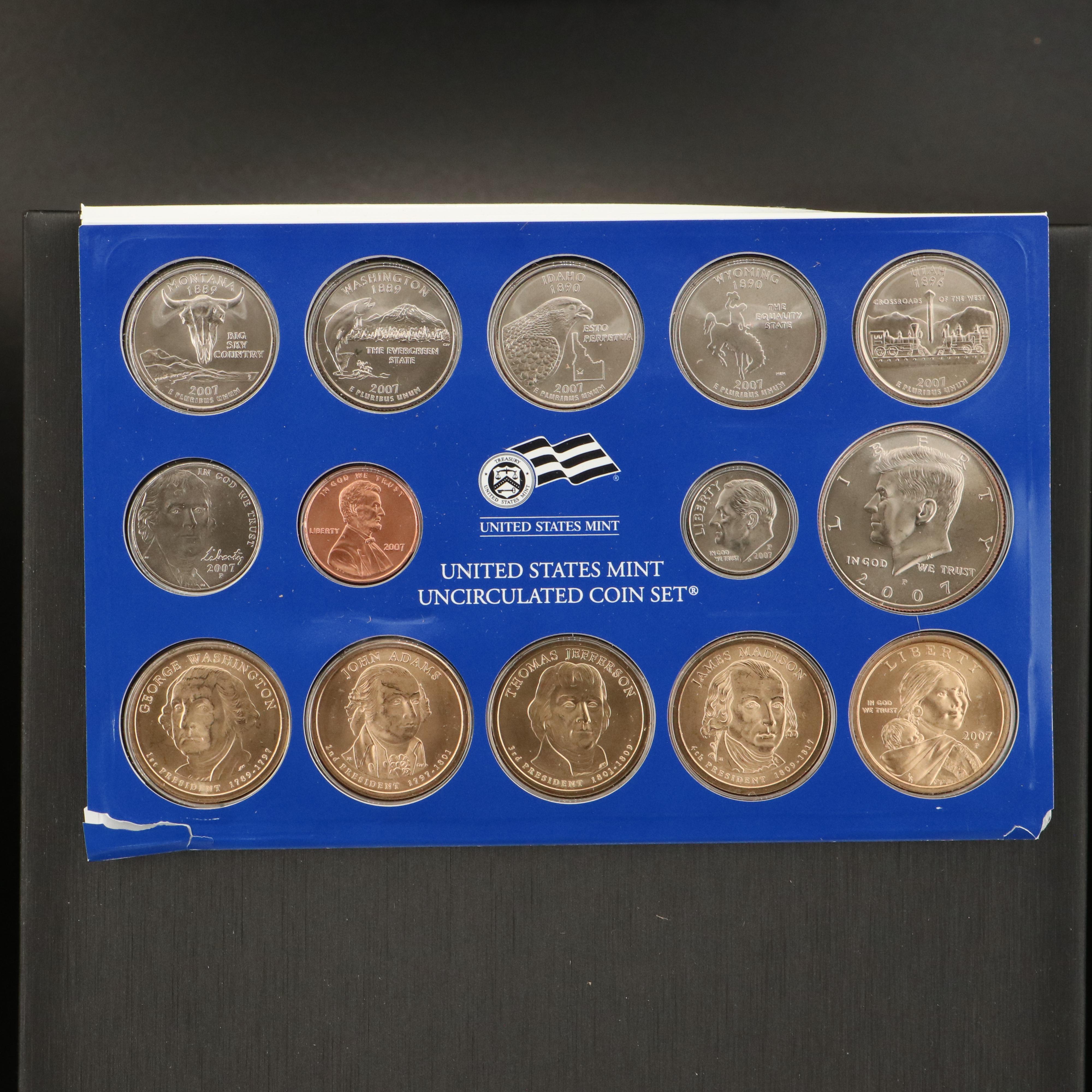 Collection of Six Different U.S. Uncirculated Mint Sets EBTH