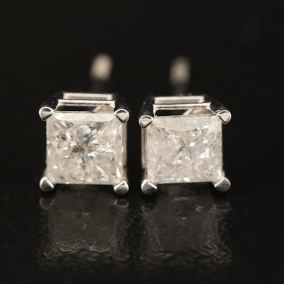14K 0.76 CTW Diamond Stud Earrings