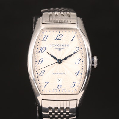 Longines Evidenza Automatic Stainless Steel Wristwatch