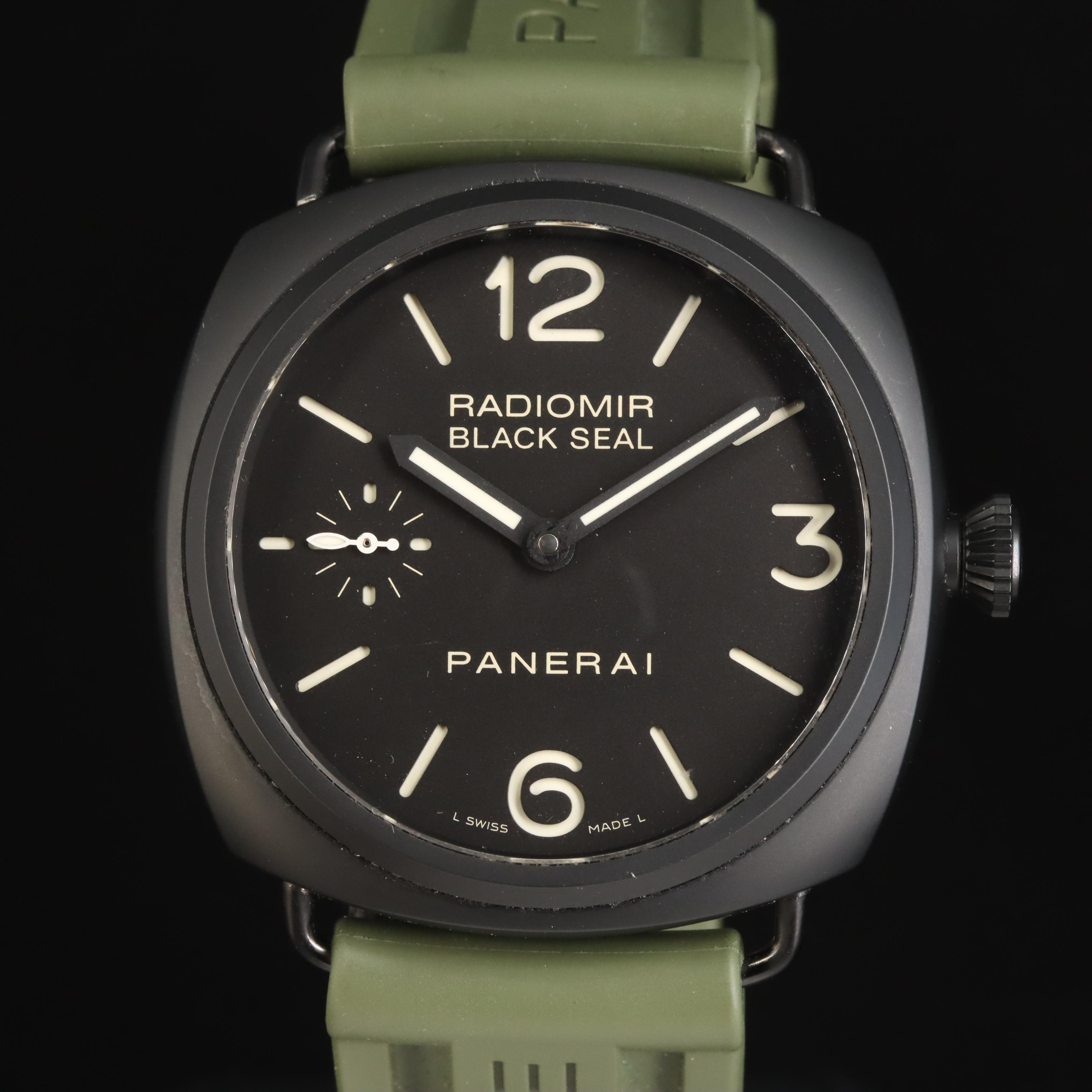 Panerai Ceramic Radiomir Black Seal Wristwatch | EBTH