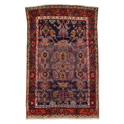 4'4 x 6'11 Hand-Knotted Persian Area Rug