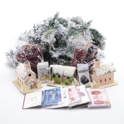 Christmas and Other Greeting Cards, House Figures and More Décor
