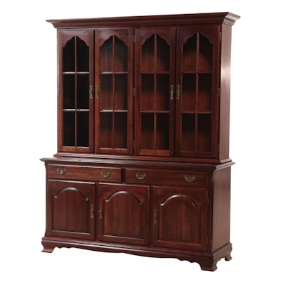 Colonial Style Cherry Buffet/China Cabinet