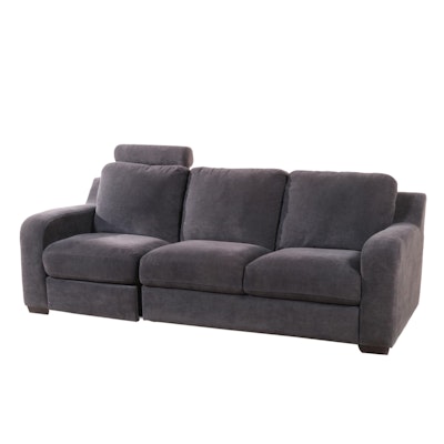 Two-Piece Sectional Sofa with Electric Recliner