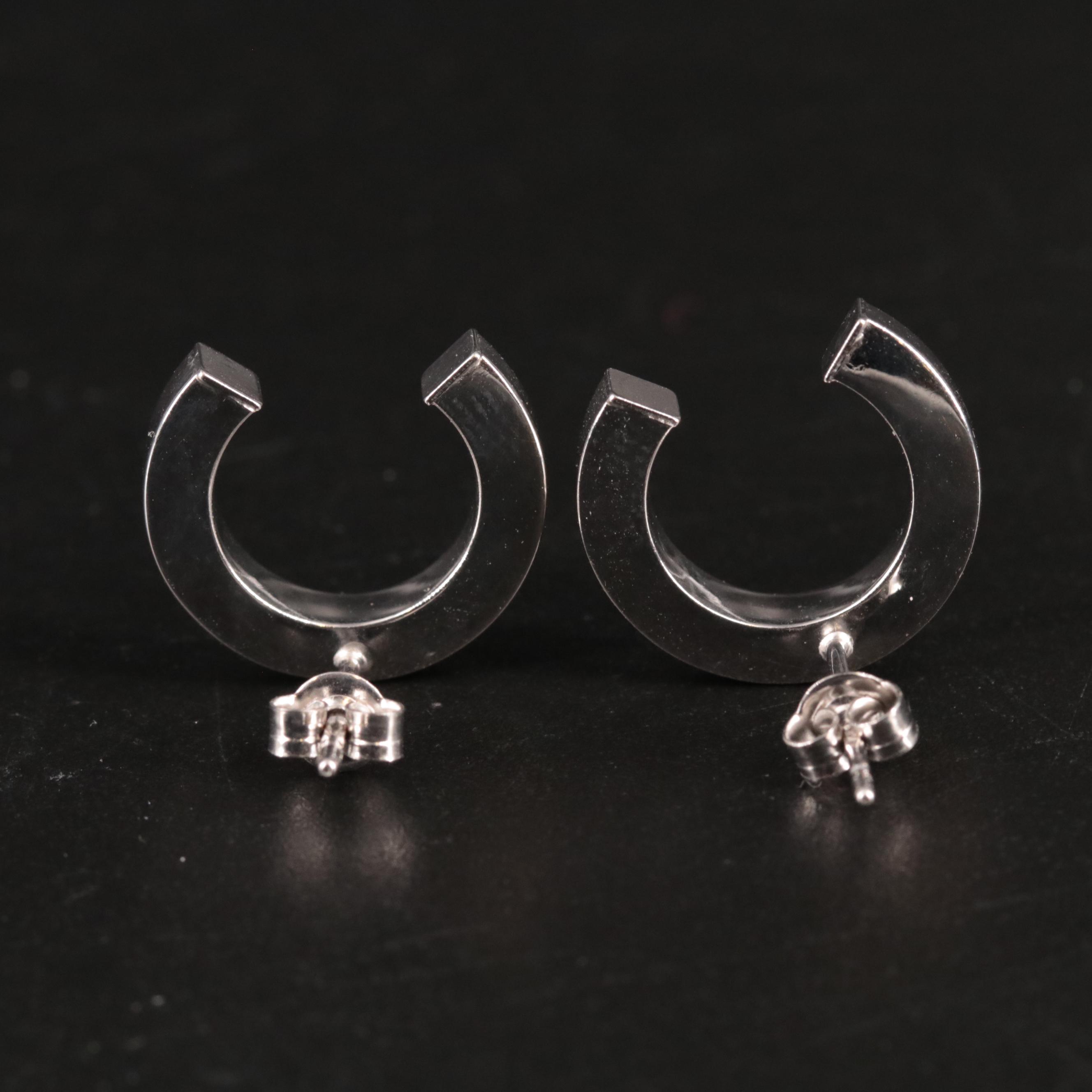 14k Horseshoe Shaped Earrings EBTH