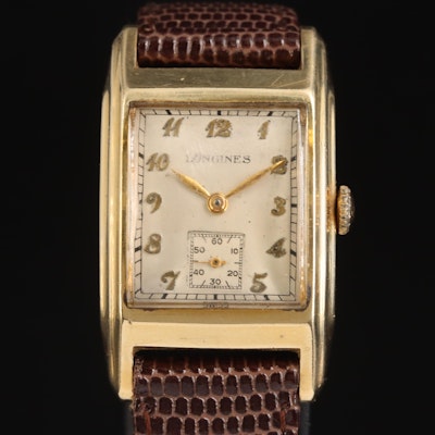 1943 14K Longines Wristwatch