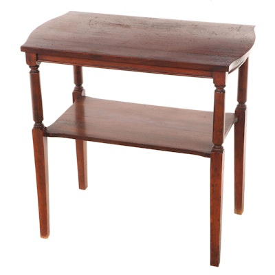 Mahogany Tiered Side Table, Mid-20th Century