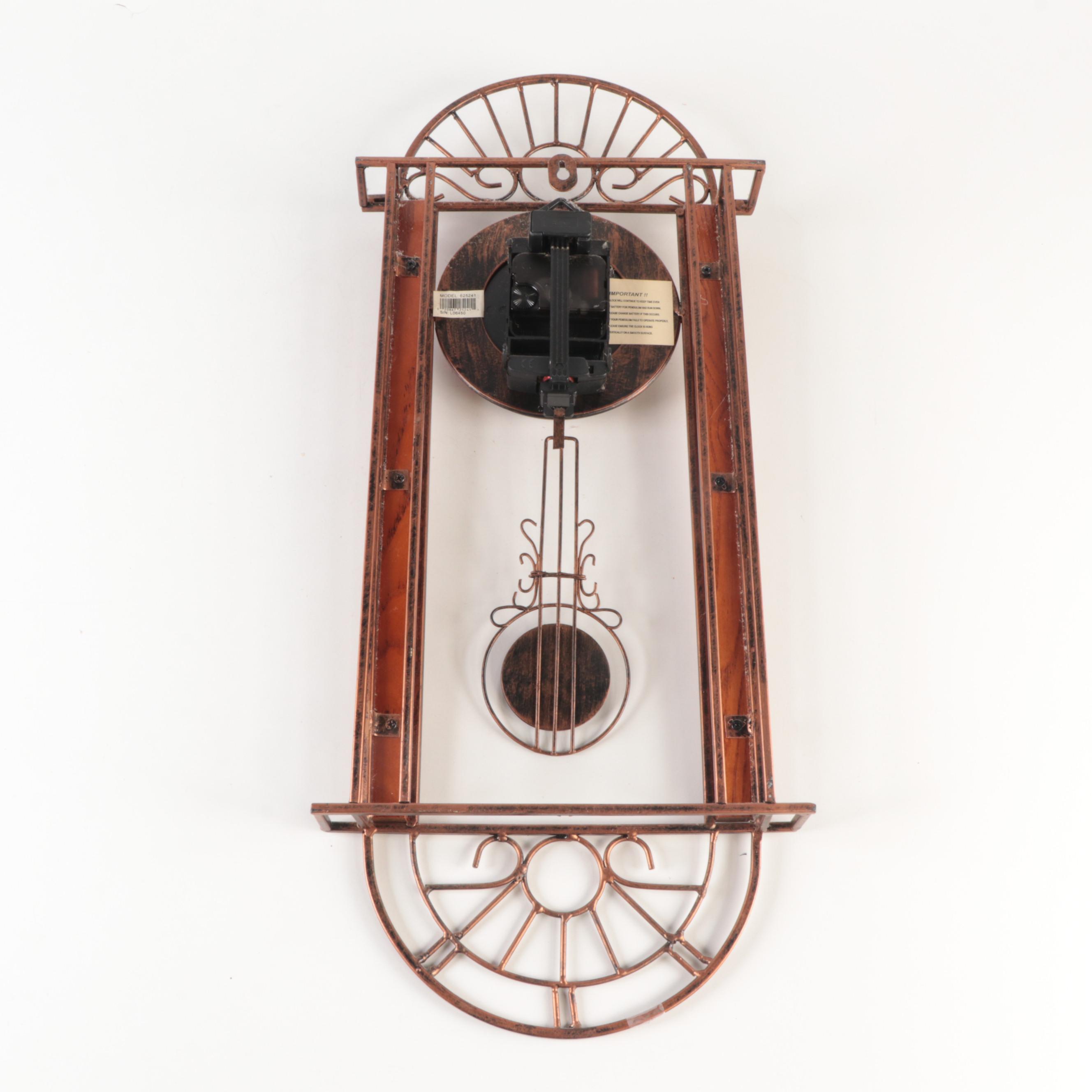 Howard Miller "Devahn" Wrought Iron Wall Clock EBTH