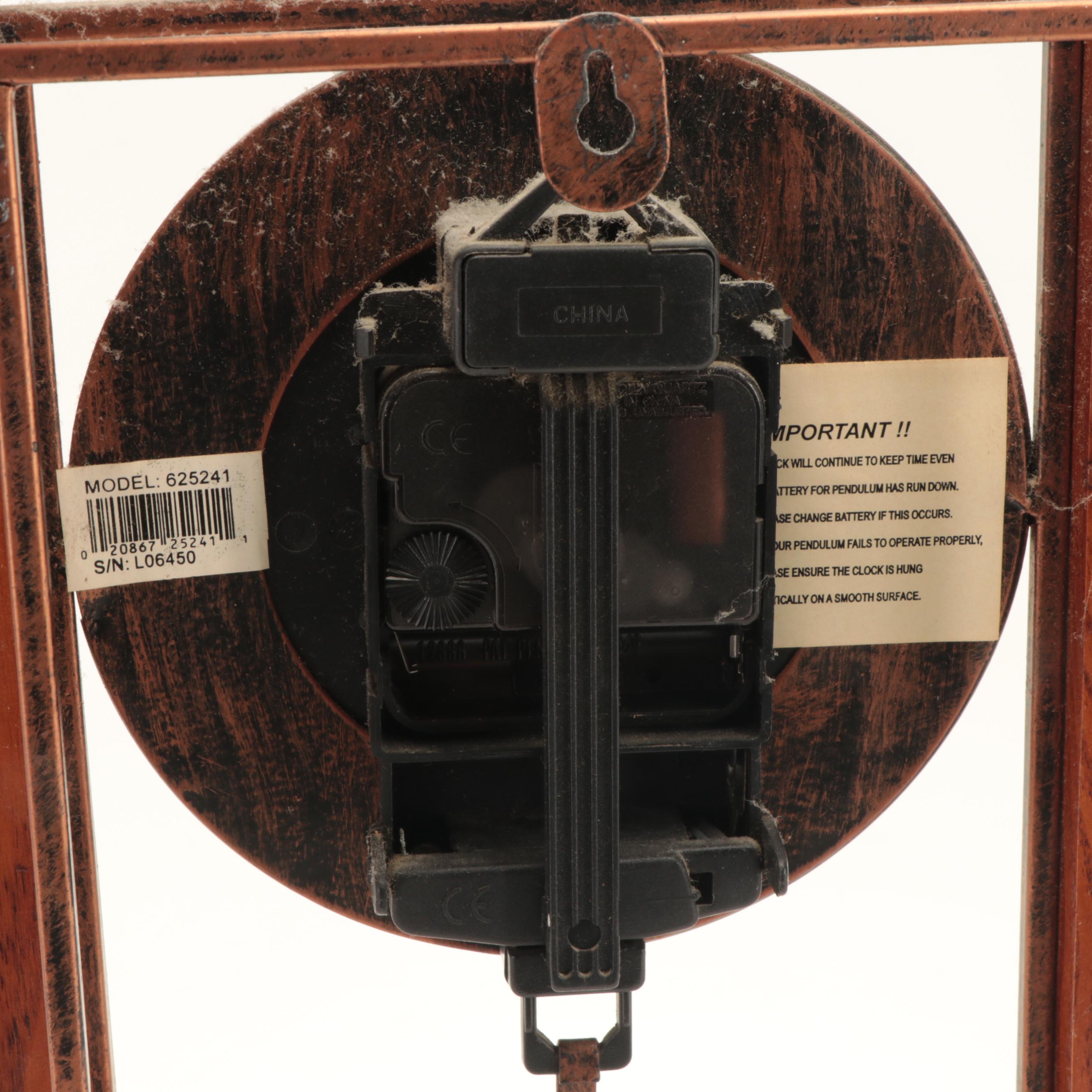 Howard Miller "Devahn" Wrought Iron Wall Clock EBTH