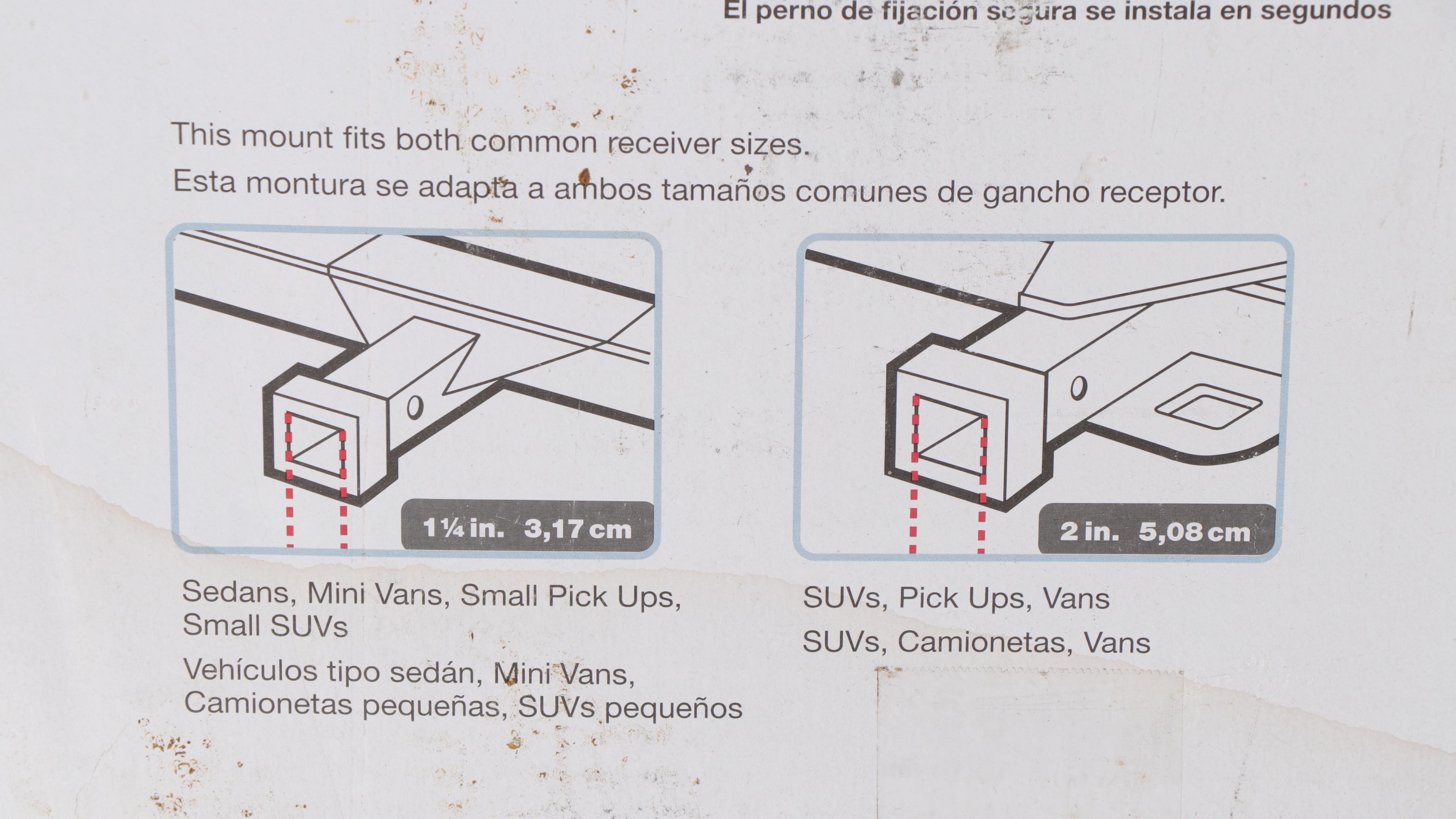 Bell Folding Four Bike Hitch Rack EBTH
